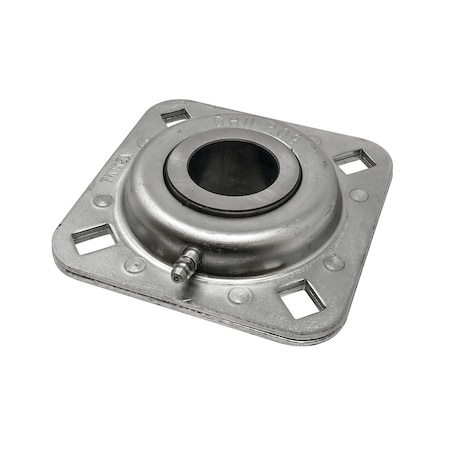 A & I Products Bearing, Flanged Disc; Round Bore, Re-Lubricatable 6.2" x6" x1.8" A-FD209RE-P